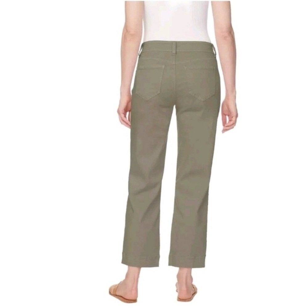 Buffalo David Bitton Cropped Olive Jeans - Picture 2 of 5